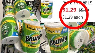 BOUNTY PAPER TOWELS 75 OFF RUN [upl. by Woermer]