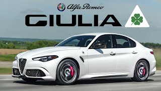 The 2020 Alfa Romeo Giulia Quadrifoglio is the COOLEST Sport Sedan [upl. by Raual]