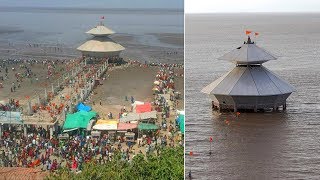 दिन में 2 बार दर्शन दे समुद्र में गायब हो जाता है ये मंदिर Stambheshwar Mahadev Temple in Gujarat [upl. by Hannavas23]