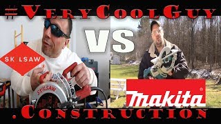 Circular Saw Showdown  Makita VS Skilsaw  Pick The Winner [upl. by Itnahsa]