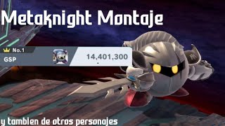 Metaknight Montaje  mis mejores jugadas y combos [upl. by Yarased]