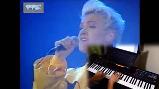 Spending my time  Roxette TecladoKeyboardPiano Backing Track [upl. by Noraed367]