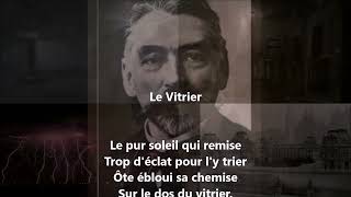 Le vitrier  Stéphane Mallarmé lu par Yvon Jean [upl. by Eidac859]