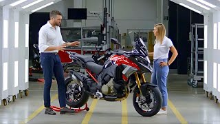 FIRST LOOK 2025 ALL NEW DUCATI MULTISTRADA V4 V4S amp V4 PIKES PEAK [upl. by Anyr]