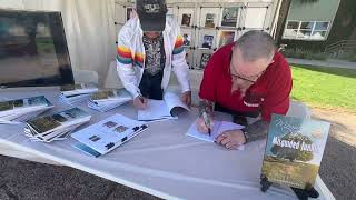 Book Signing with H Frank Gaertner and Charles Bateman at Tucson Festival of Books 2024 [upl. by Dorise126]