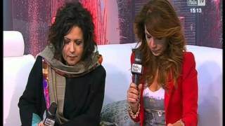 Antonella Ruggiero  intervista a Radio Italia tv  19022014 [upl. by Elleivap198]