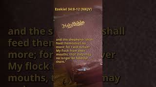 Ezekiel 34812 NKJV [upl. by Nalorac160]