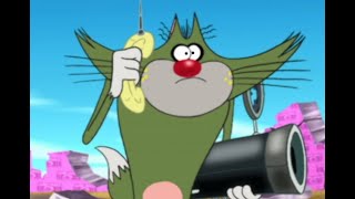 Oggy and the Cockroaches  The bait bites back S01E36 BEST CARTOON COLLECTION  New Episodes in HD [upl. by Etteuqram]