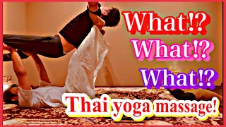 Thai yoga massage  Before amp After [upl. by Leod]