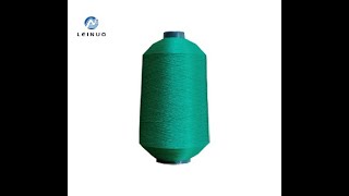 Nylon yarn high stretch dope dyed nylon dty yarn 40d 200d [upl. by Niffirg]