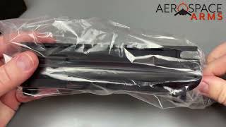 Aero Precision AR15 XL Stripped Upper Receiver Unboxing  APAR611310C No Commentary [upl. by Coltin]