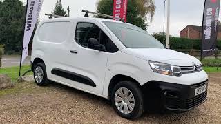 Citroen Berlingo Van 16 Bluehdi 650 Enterprise M Panel Van 5dr Diesel Manual Swb Euro 6 [upl. by Lebam665]