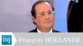 François Hollande la crise financière et le gouvernement  Archive INA [upl. by Rosabella720]