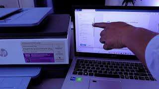 How To Print from Computer To HP Officejet Printer [upl. by Garrison806]