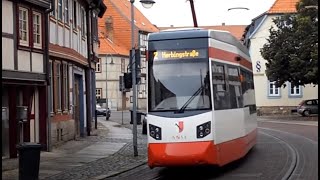 Straßenbahn Halberstadt  Impressionen Oktober 2014 [upl. by Feldt]