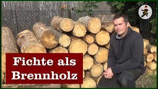 Fichte als Brennholz [upl. by Gwyn161]