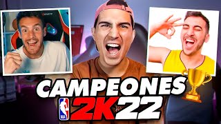 ¡CAMPEONES🏆 del TORNEO OFICIAL DE NBA2K22 🎮🏀 con KOLDERIU y SERGIIRAM la gran FINAL [upl. by Nnylav496]