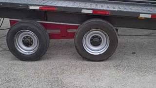 Take 3 power lift 5 gooseneck trailer in operation [upl. by Keare]