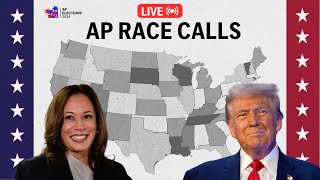 Election results LIVE AP race calls and electoral map 2024 [upl. by Huckaby]