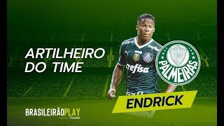 TOP 7 GOLES ENDRICK  Endrick Artilheiro do Palmeiras [upl. by Whitman]