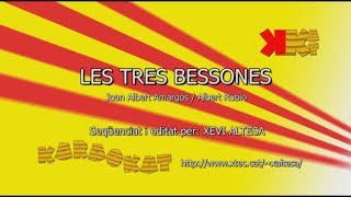 Les tres bessones  KARAOKAT  Karaoke en català [upl. by Nyroc]