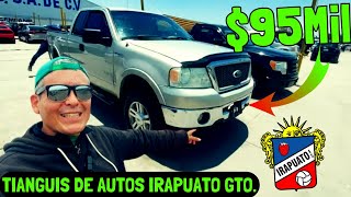 🚘Autos AMERICANOS 🇺🇲 a Super PRECIOS💰💰💰 Solo en el Tianguis de Autos IRAPUATO Gto [upl. by Goulden]