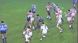 St Helens vs Leigh  Stones Bitter Championship  1993 [upl. by Jordon]