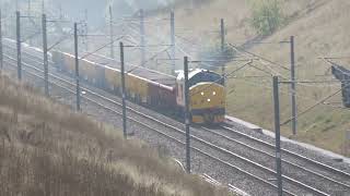 37405 Searchlight Lane 16th September 2024 6K88 longport Crewe Basford Hall 1150 ton load [upl. by Darahs]