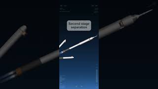 Yenisei moon rocket launch spaceflightsimulator sfs roscosmos moonlanding [upl. by Ynatirb176]