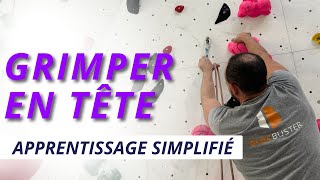 Apprendre à grimper en tête  pas à pas avec Eléonore [upl. by Imoan]