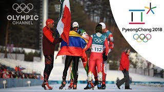 The Grateful Five  Emotional CrossCountry Journey  Winter Olympics 2018  PyeongChang 2018 [upl. by Waldack875]