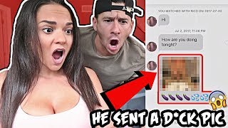 READING MY GIRLFRIENDS TINDER MESSAGES CAUGHT CHEATING [upl. by Elime]