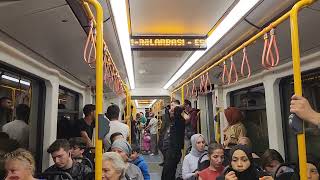 BursaRay 1 Numara 1 Emek  Paşa Çiftliği Bursa Metro [upl. by Jarrow]