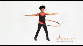 Hoelahoepen met de Bodyhoop  Bodyhoop abs core training pleasuremov [upl. by Sladen]