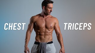 The Best Chest amp Triceps Workout To Build Muscle At Home [upl. by Walcott573]