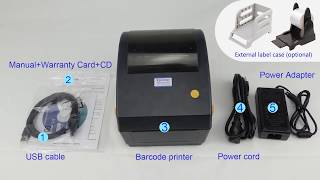 Xprinter Barcode Printer Professional Printing in Various Types of Labels [upl. by Araiek]