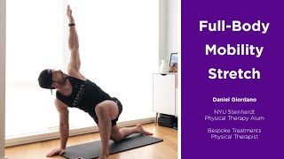 Full Body Mobility Stretches by Daniel Giordano  NYU Steinhardt Department of Physical Therapy [upl. by Jere]