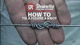 Strainrite  How To Tie A Figure 8 Knot [upl. by Ellehcor842]