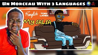 American Reaction To FRANGLISH  My Salsa feat Tory Lanez Clip officiel 🇫🇷 [upl. by Wan606]