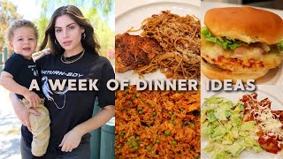 A WEEK OF FAMILY DINNER♡ Easy amp Yummy Meal Ideas amp Recipes [upl. by Aicnelav]