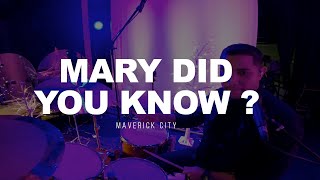 Mary Did You Know  Maverick City LIVE Drum Cover in ear mix [upl. by Millian270]