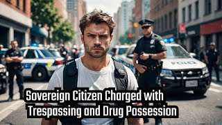 Sovereign Citizen Charged with Trespassing and Drug Possession [upl. by Kcirdehs525]