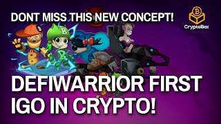 DEFIWARRIOR DOING AN quotIGOquot  Really Impressive New Concept amp PLAY TO EARN  FIWA TOKEN [upl. by Arreis]