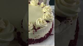 RED VELVET CAKE Recipe With Cream Cheese Frosting cookingstation easybaking [upl. by Lokim643]