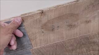 EASY DIY RECLAIMED BARNWOOD SHIPLAP FOR ANY WALL [upl. by Ylatfen]