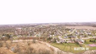 Bluffton OH Aerial [upl. by Gainor]