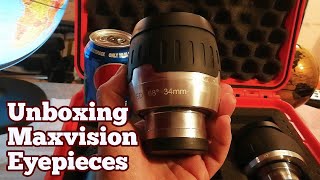 Explore Scientific Maxvision amp Baader Hyperion Eyepieces Review amp Size Comparison [upl. by Ayanet]