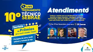 Live Sebrae  Atendimento ao Cliente [upl. by Hoehne428]