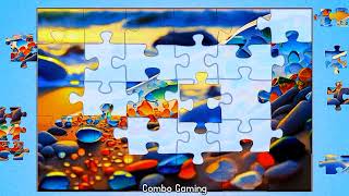 puzzle 267 gameplay  pearl diamond beach puzzle games  combogaming335 [upl. by Aziul]