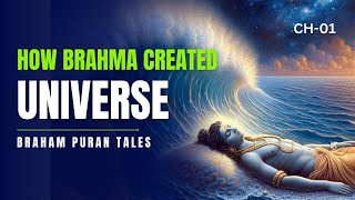 How Brahma created the Universe explained by Puran Tales in English  Unlocking Books [upl. by Marcile]